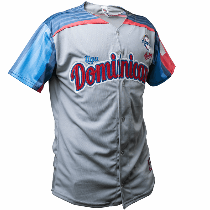 Dominicana Gray Custom Jersey Serie del Caribe 2019-2020 Unisex