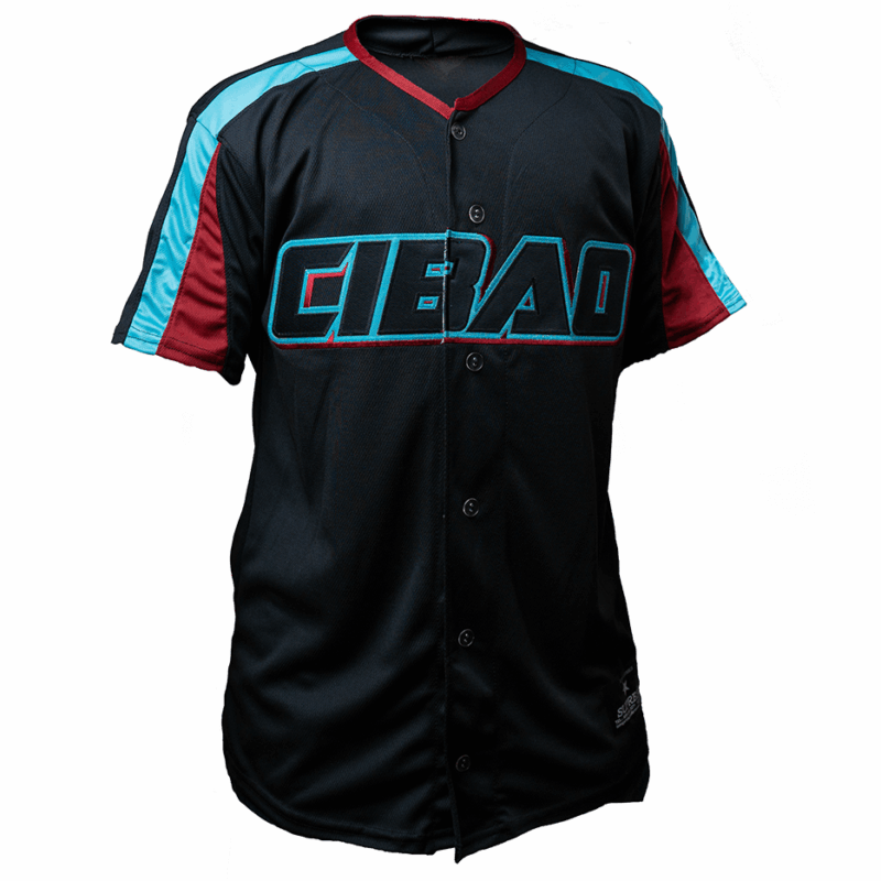 Gigantes del Cibao Authentic Black Custom Jersey