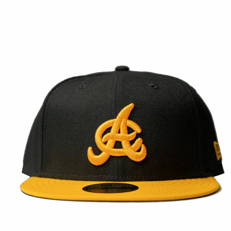 Águilas Cibaeñas New Era Black/Yellow Authentic Collection On Field 59FIFTY