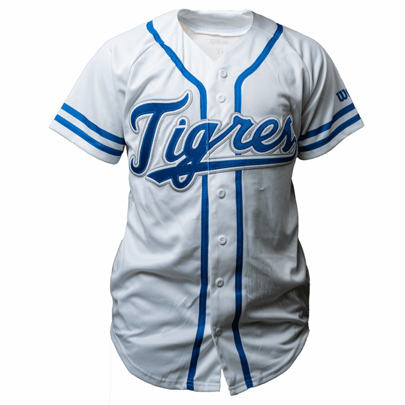 Tigres del Licey Authentic White Jersey Wilson