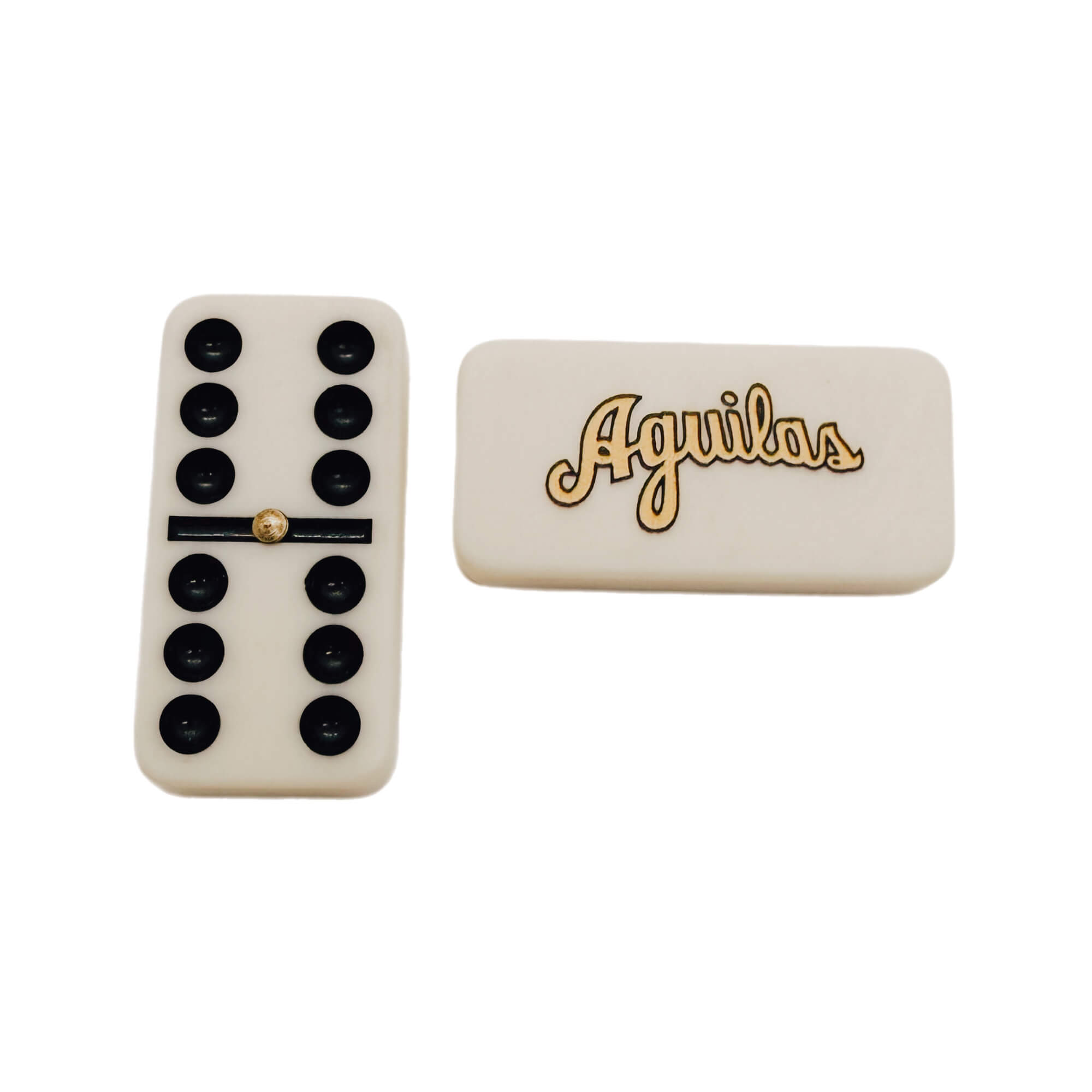 Aguilas Cibaeñas Premium Domino Set with Wooden Box – Official LIDOM Team Edition / Juego de Domino con Caja de Madera - Image 2