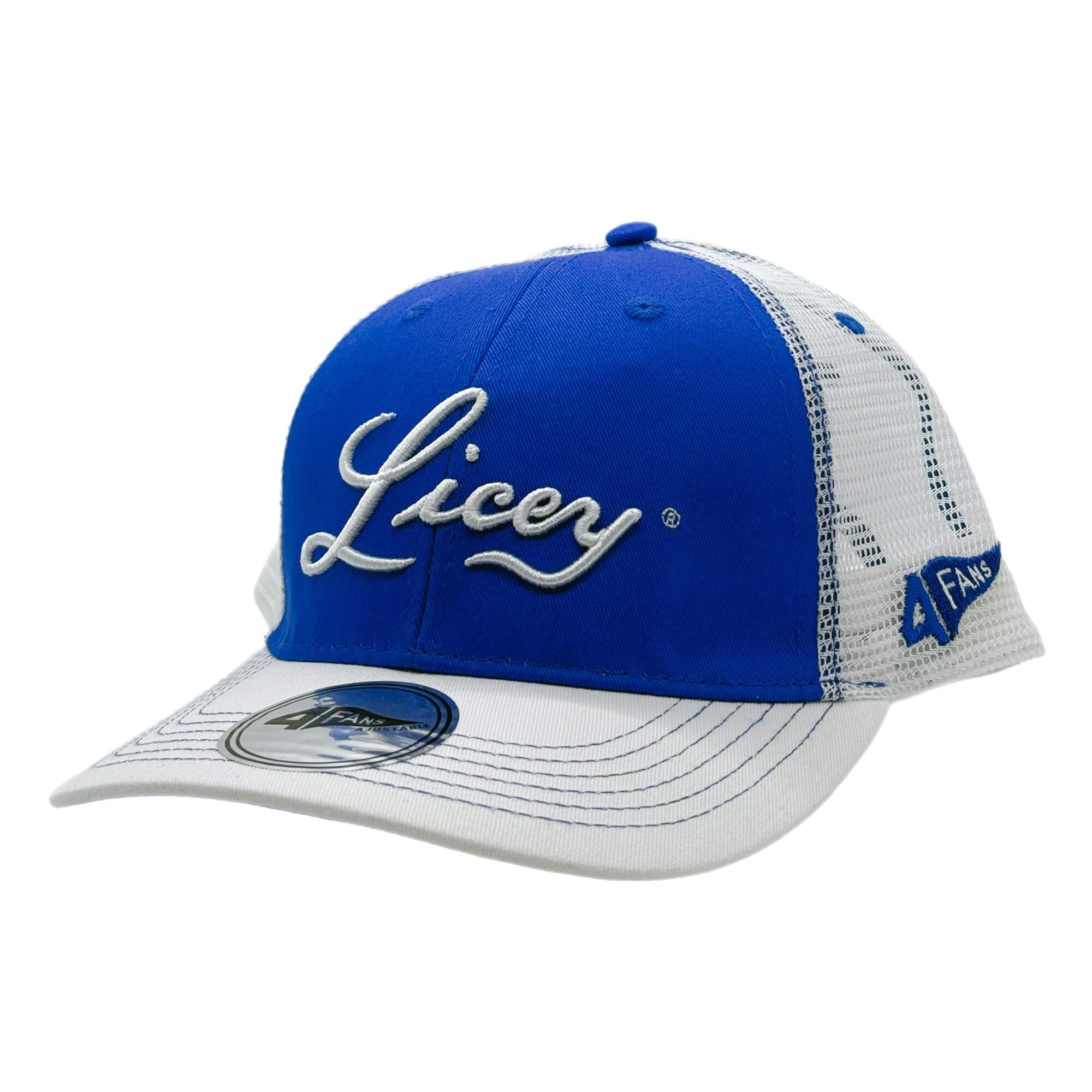 Tigres del Licey 4Fans Trucker Mesh Blue/White Cap - Gorra - Image 2