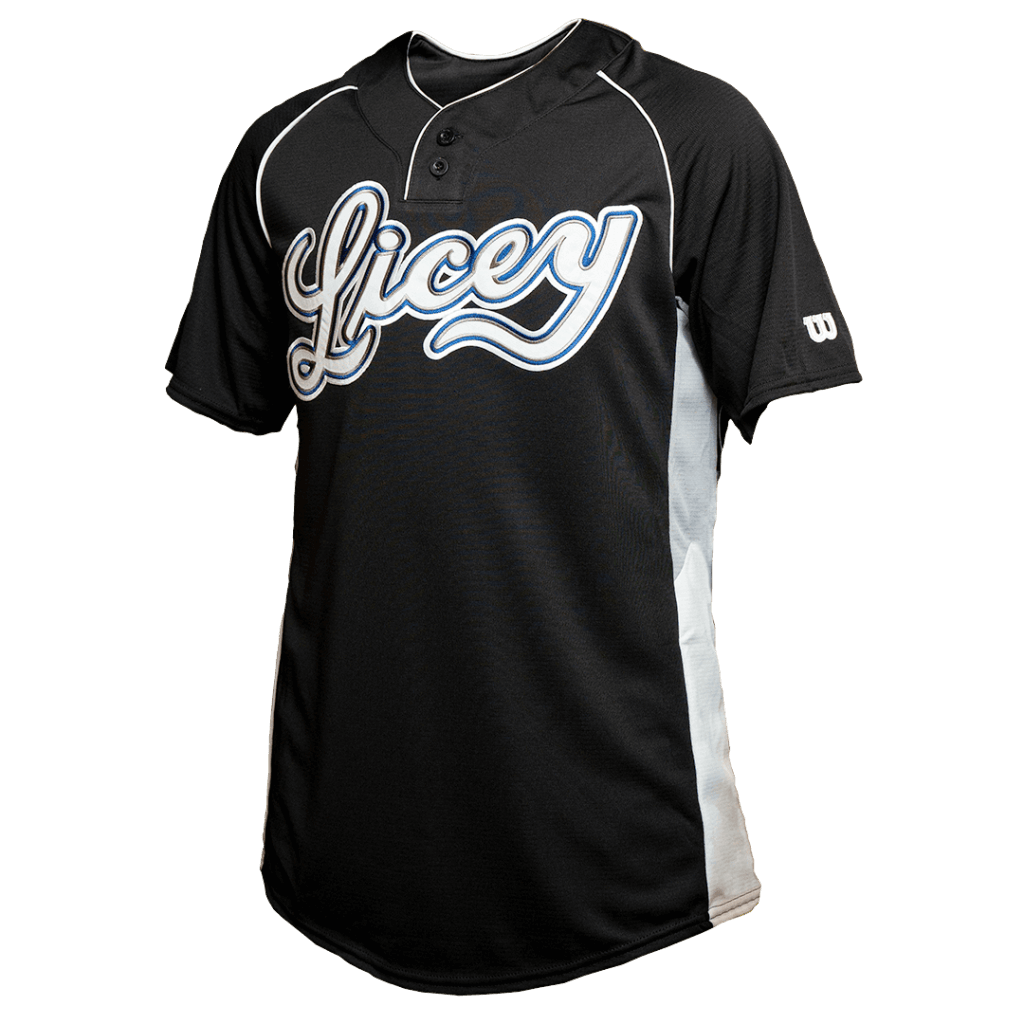 Tigres del Licey Authentic Black Custom Jersey Wilson