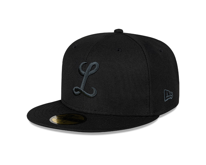 Tigres del Licey New Era Black on Black Authentic Collection On Field 59FIFTY Performance Fitted Hat