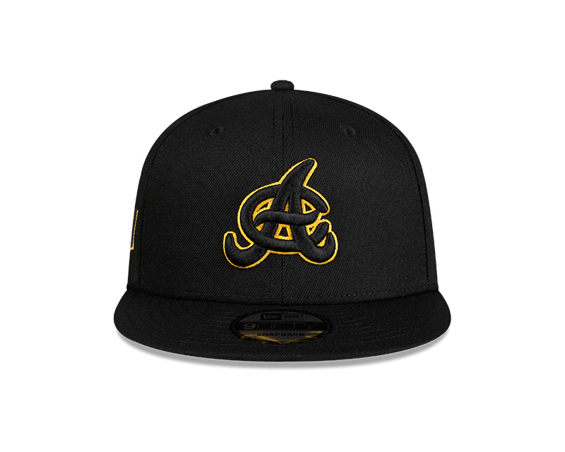 Águilas Cibaeñas New Era Black 9FIFTY Snapback Adjustable Hat - Image 3
