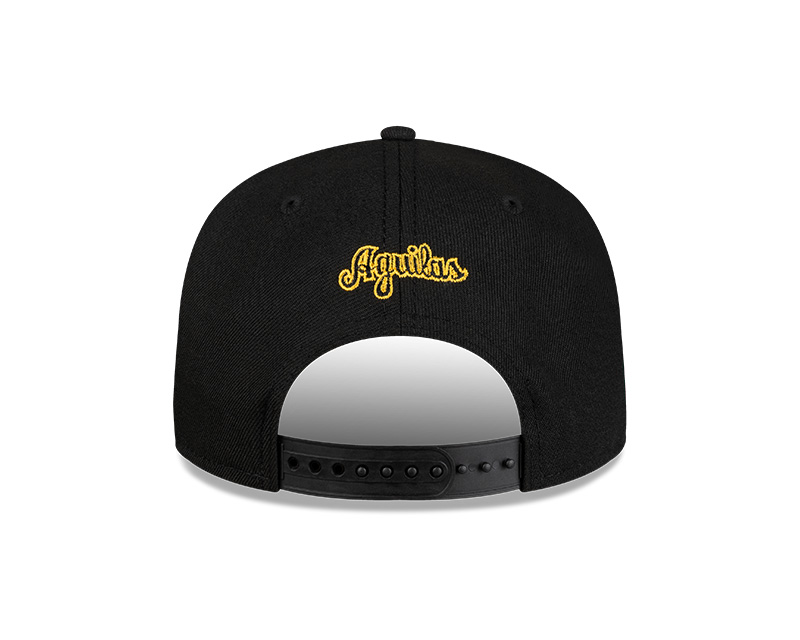 Águilas Cibaeñas New Era Black 9FIFTY Snapback Adjustable Hat - Image 4