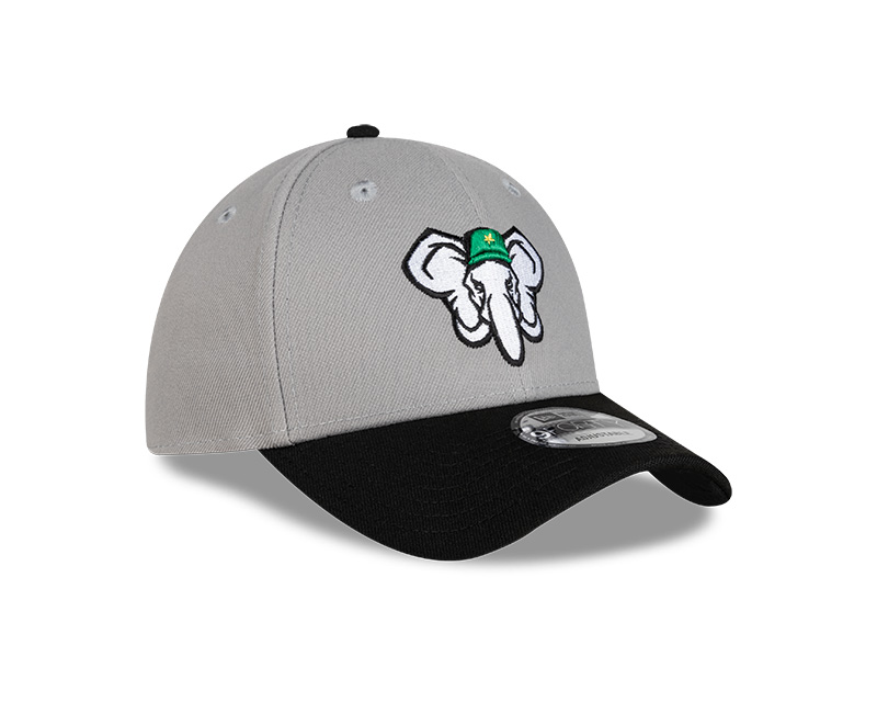 Estrellas Orientales 9Forty Grey Adjustable New Era Hat Elefante - Image 2