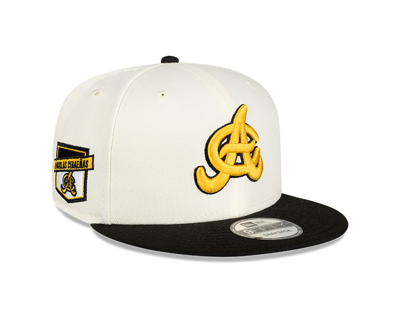 Águilas Cibaeñas New Era White 9FIFTY Snapback Adjustable Hat - Image 2
