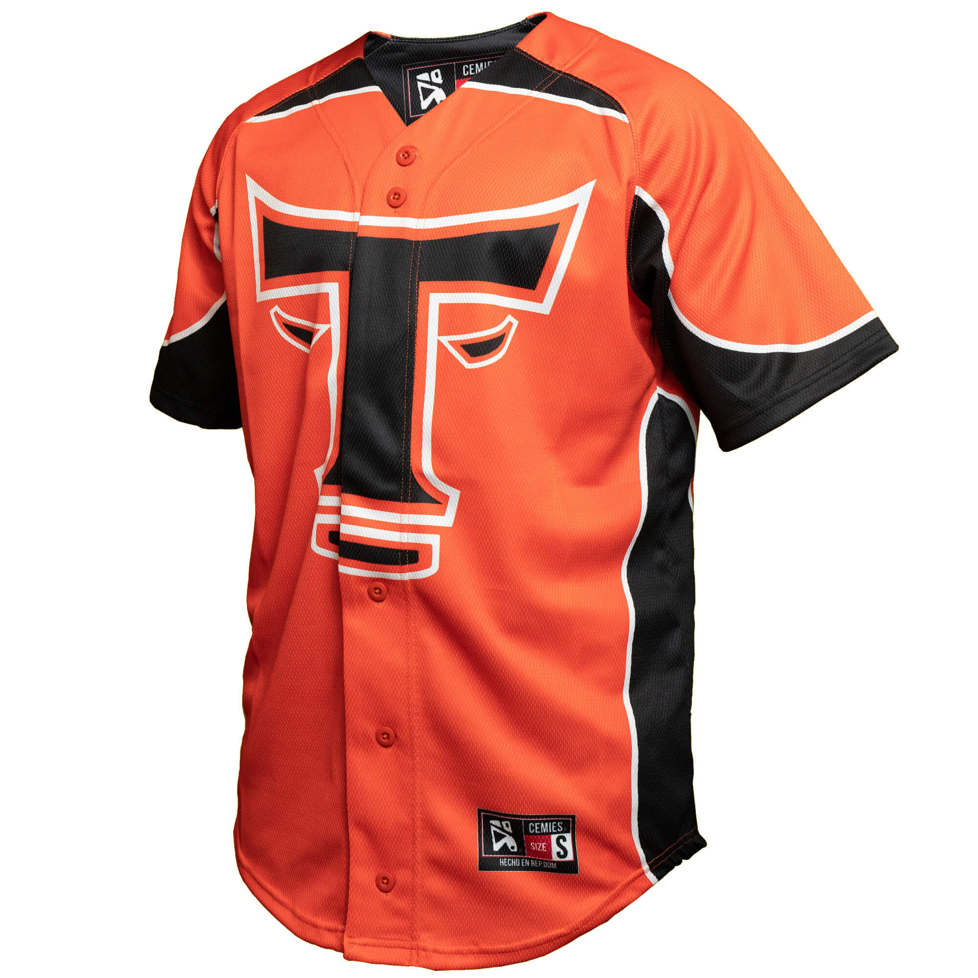 Toros del Este Authentic Orange Jersey - Image 2