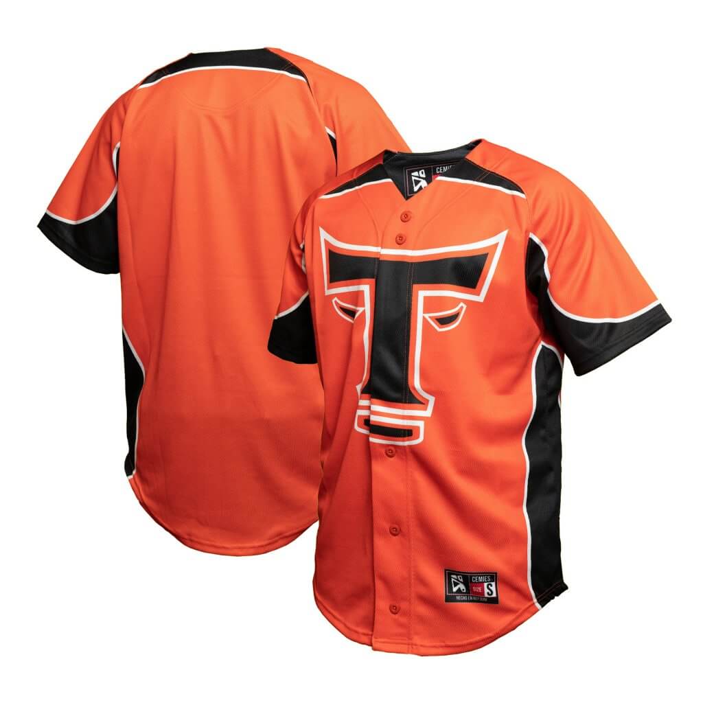 Toros del Este Authentic Orange Jersey
