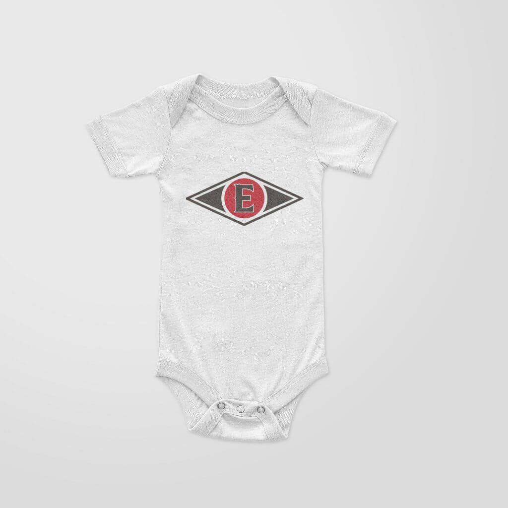 Leones del Escogido - Diamante Baby Onesie - White/Blanco