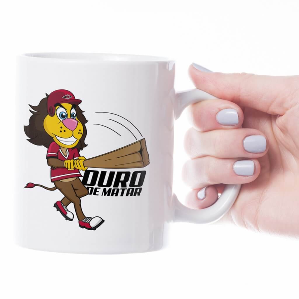 Leones del Escogido 11 OZ Mug / Taza "Duro de Matar"