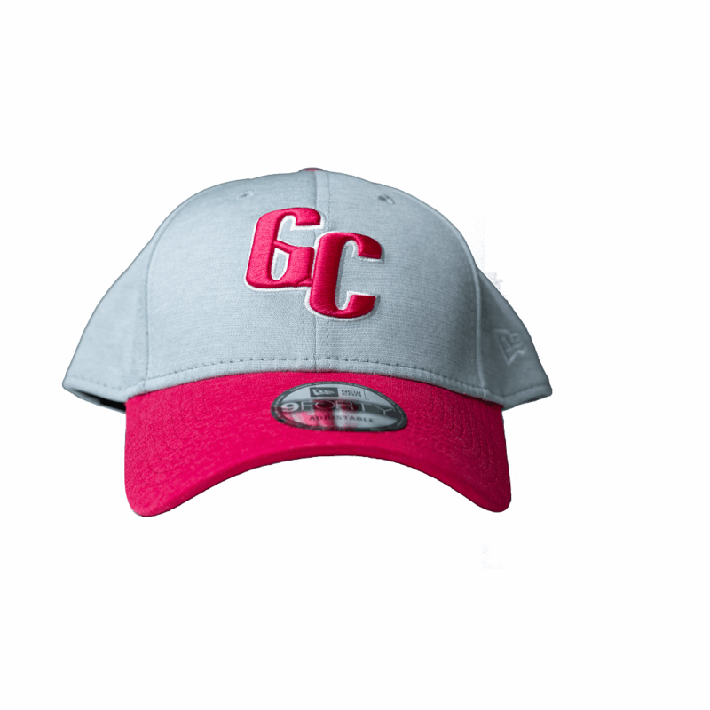 Gigantes del Cibao New Era Adjustable Hat Gray/Pink