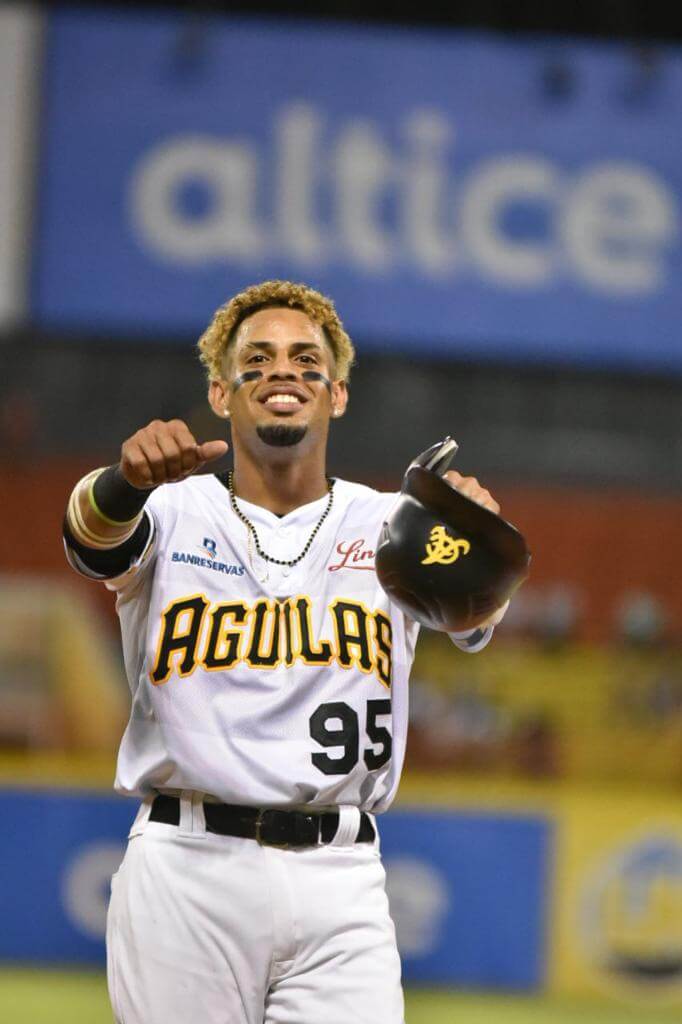 Águilas Cibaeñas Authentic 2022-2023 White Custom Jersey - Image 3