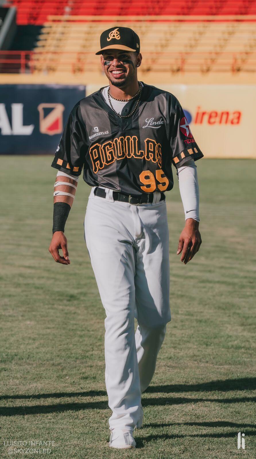 Águilas Cibaeñas Authentic 2022 Black Custom Jersey - Image 5