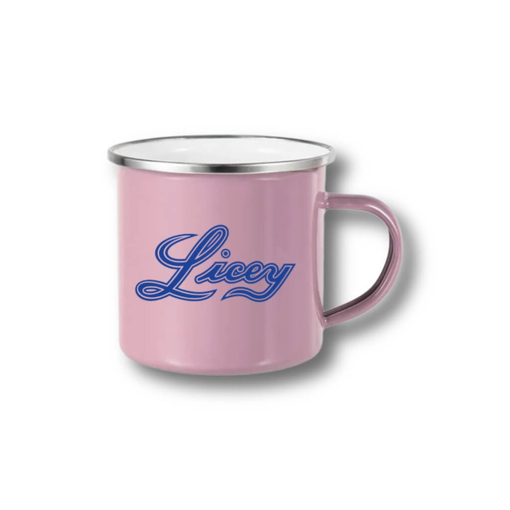 Tigres del Licey Stainless Steel 13OZ Pink Mug