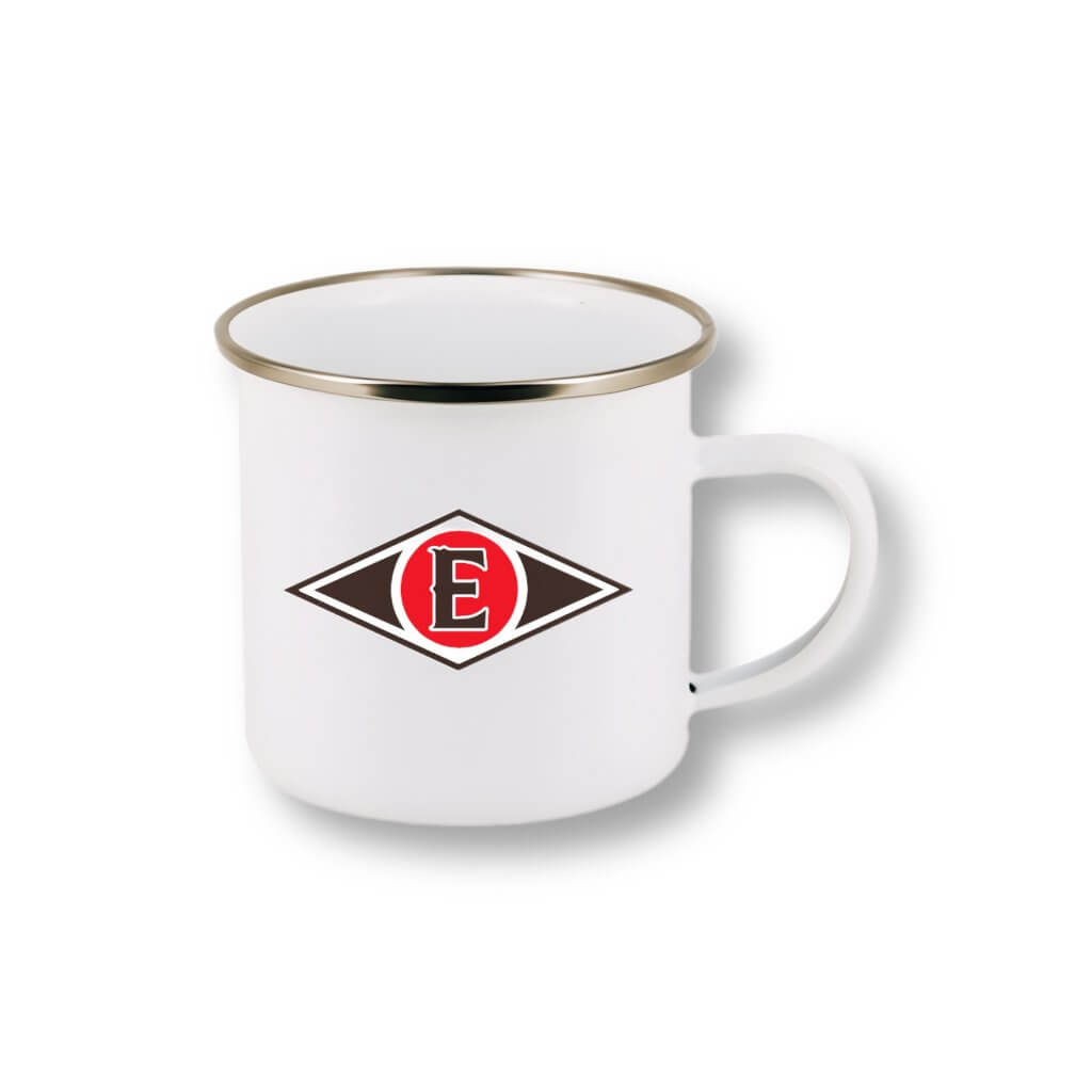Leones del Escogido Stainless Steel 12OZ Red Mug. (White)