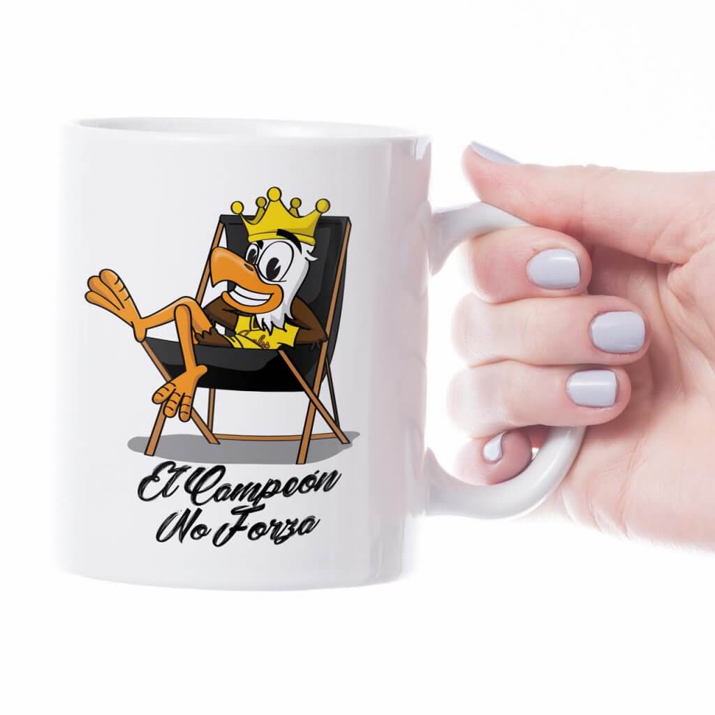 Aguilas Cibaeñas 11 OZ Mug "El Campeon No Forza"