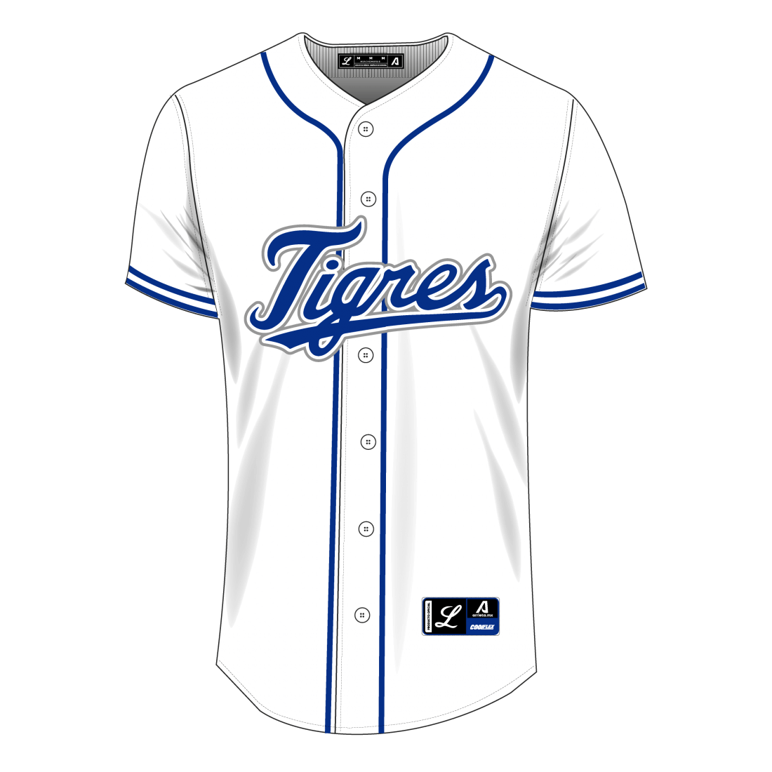 Tigres del Licey Authentic White Jersey Arrieta