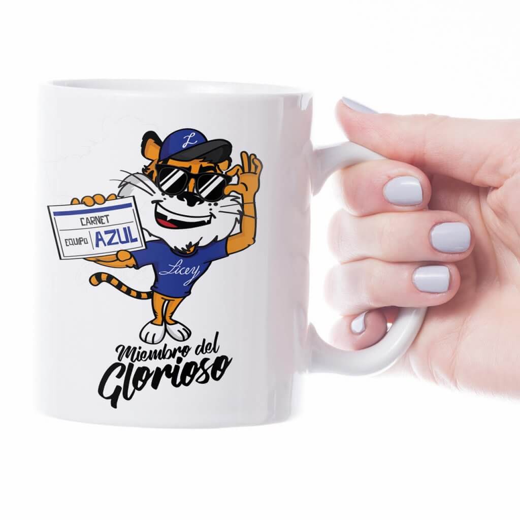 Tigres del Licey 11 OZ Mug / Taza "Miembro del Glorioso"