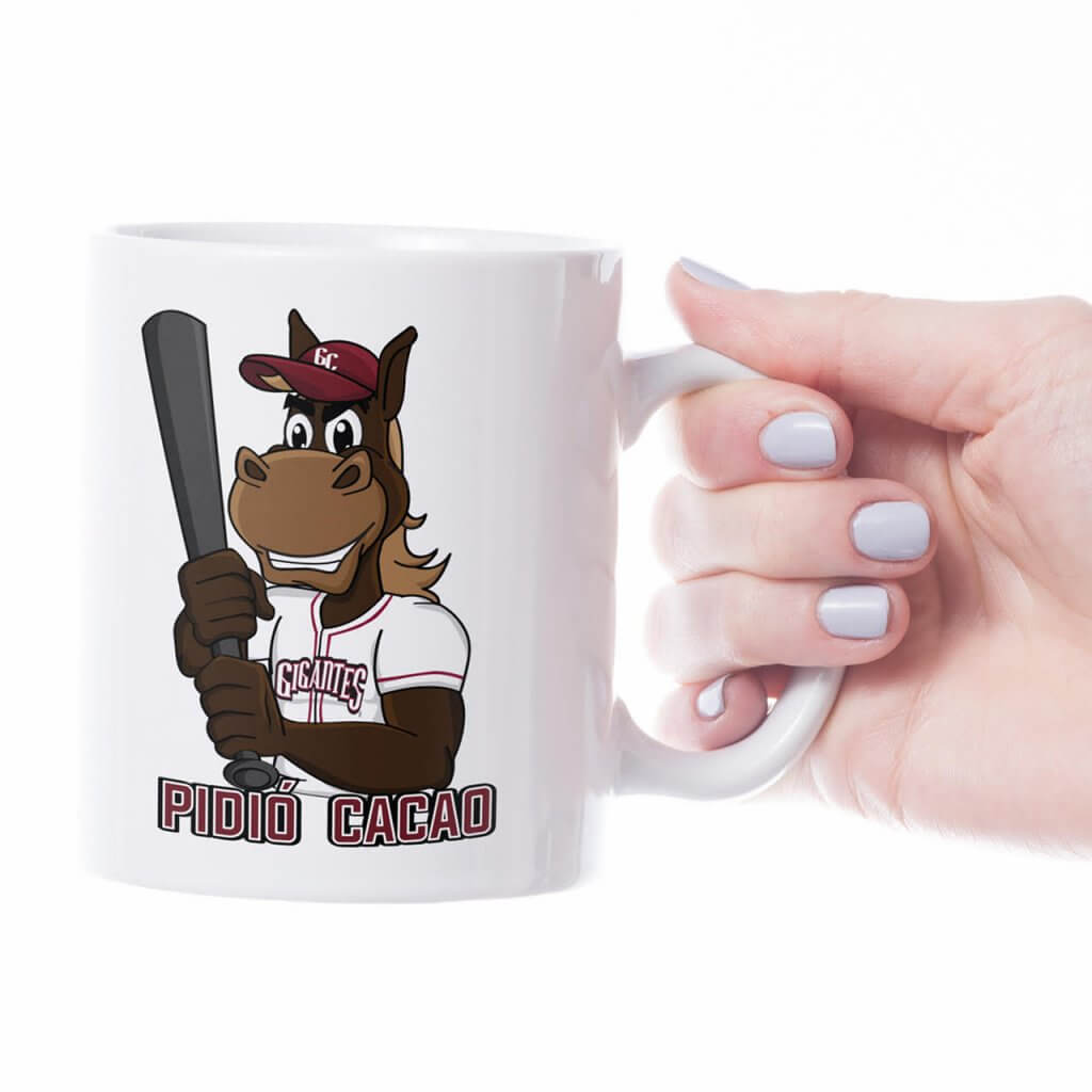 Gigantes del Cibao 11 OZ Mug / Taza "Pidio Cacao"