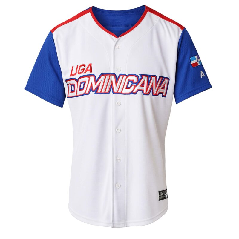 Jersey Liga Dominicana Blanco - Arrieta - Serie del Caribe