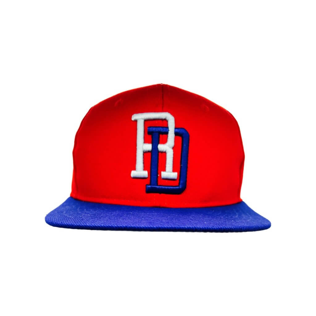 Gorra Dominicana RD Generica Ajustable Snapback Red