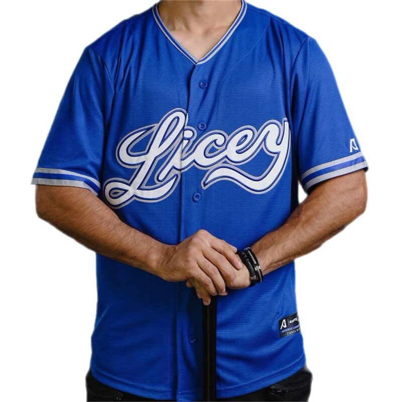 Tigres del Licey Authentic Blue/Gray Custom Jersey 2023-2024