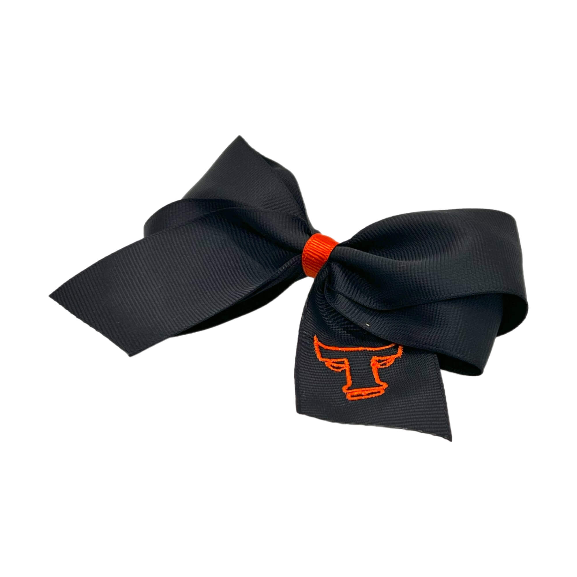 Toros del Este Women's and Girls' Baseball Hair Bows 2 Pcs - Lazos de Cabello de Béisbol Toros del Este - Para Niñas/Mujeres - Image 3