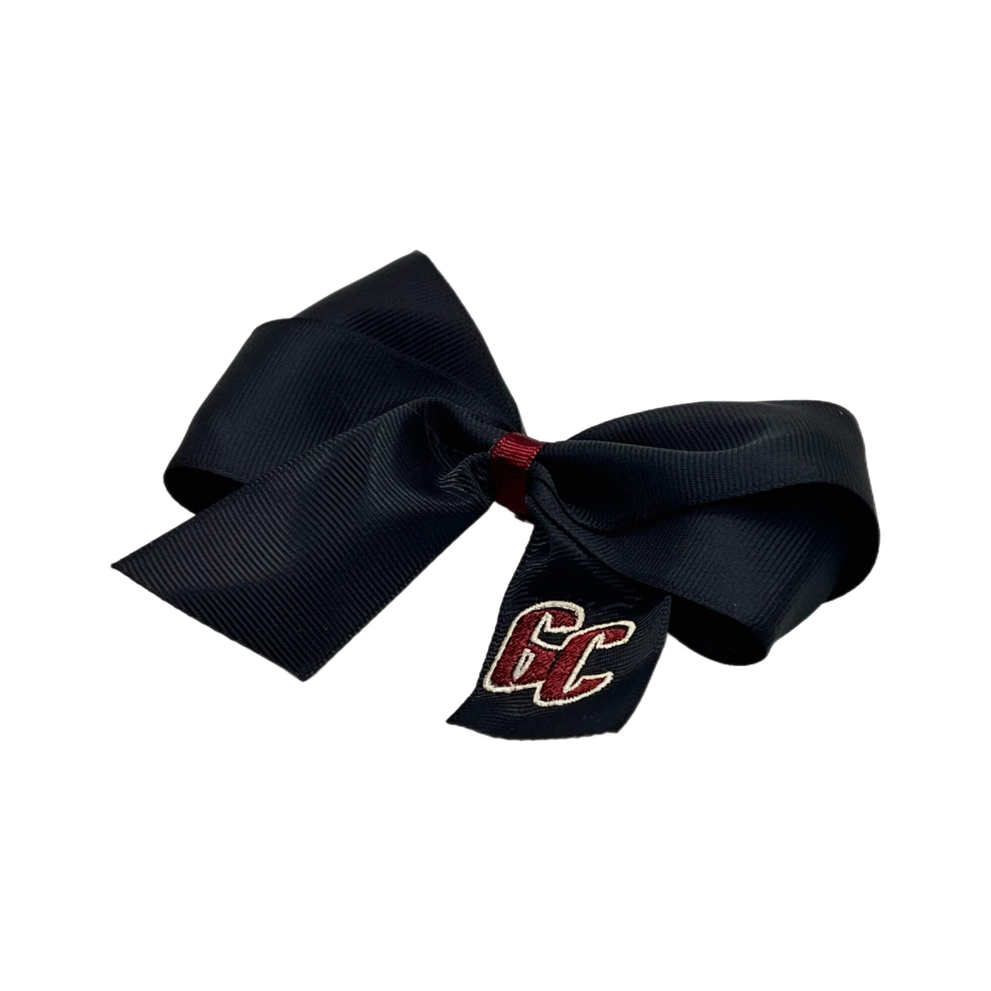 Gigantes del Cibao Women's and Girls' Baseball Hair Bows 2 Pcs - Lazos de Cabello de Béisbol Gigantes del Cibao - Para Niñas/Mujeres - Image 2