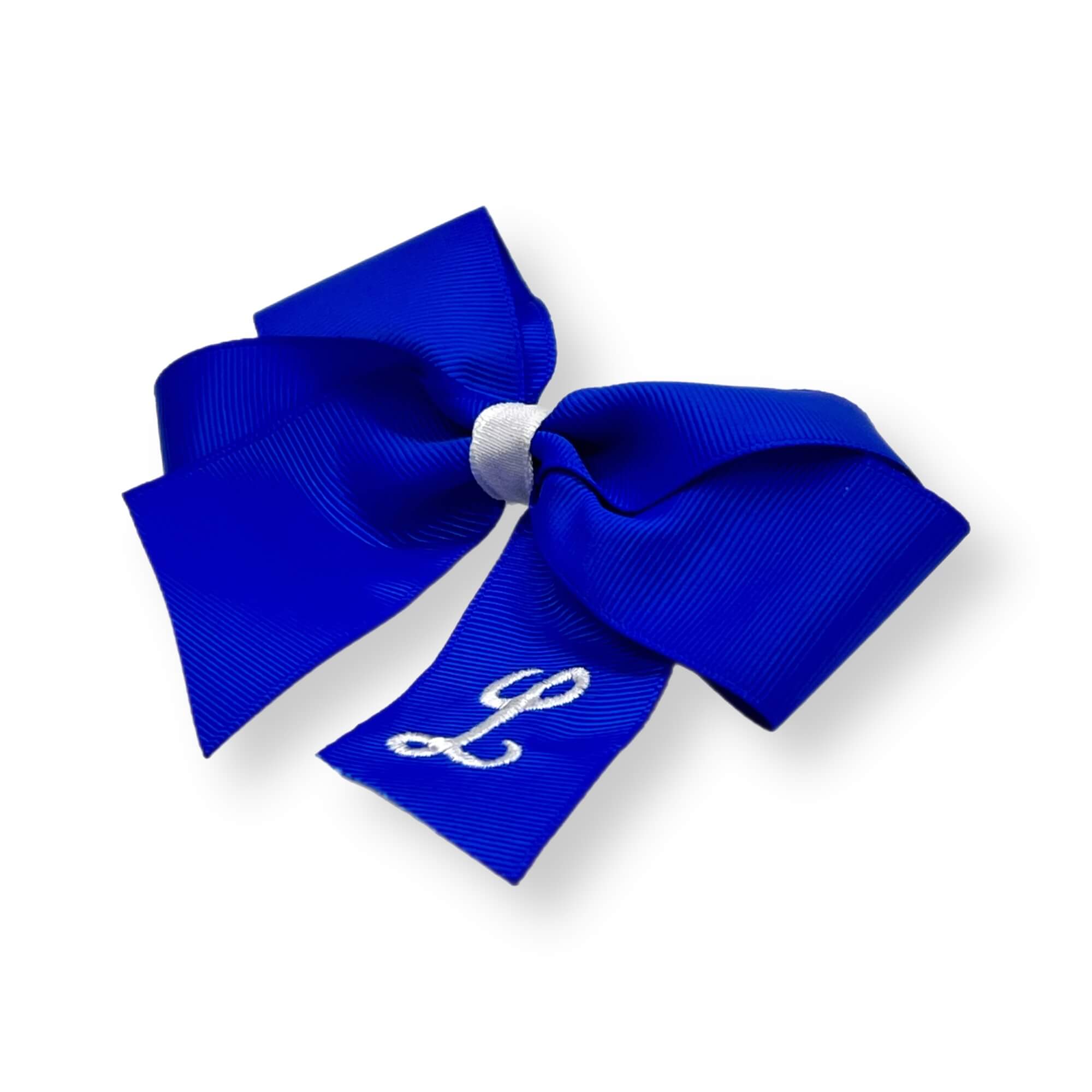 Tigres del Licey Women's and Girls' Baseball Hair Bows 2 Pcs - Lazos de Cabello de Béisbol Tigres del Licey - Para Niñas/Mujeres - Image 2