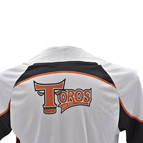 Toros del Este Authentic White Jersey Two-Button - Image 2