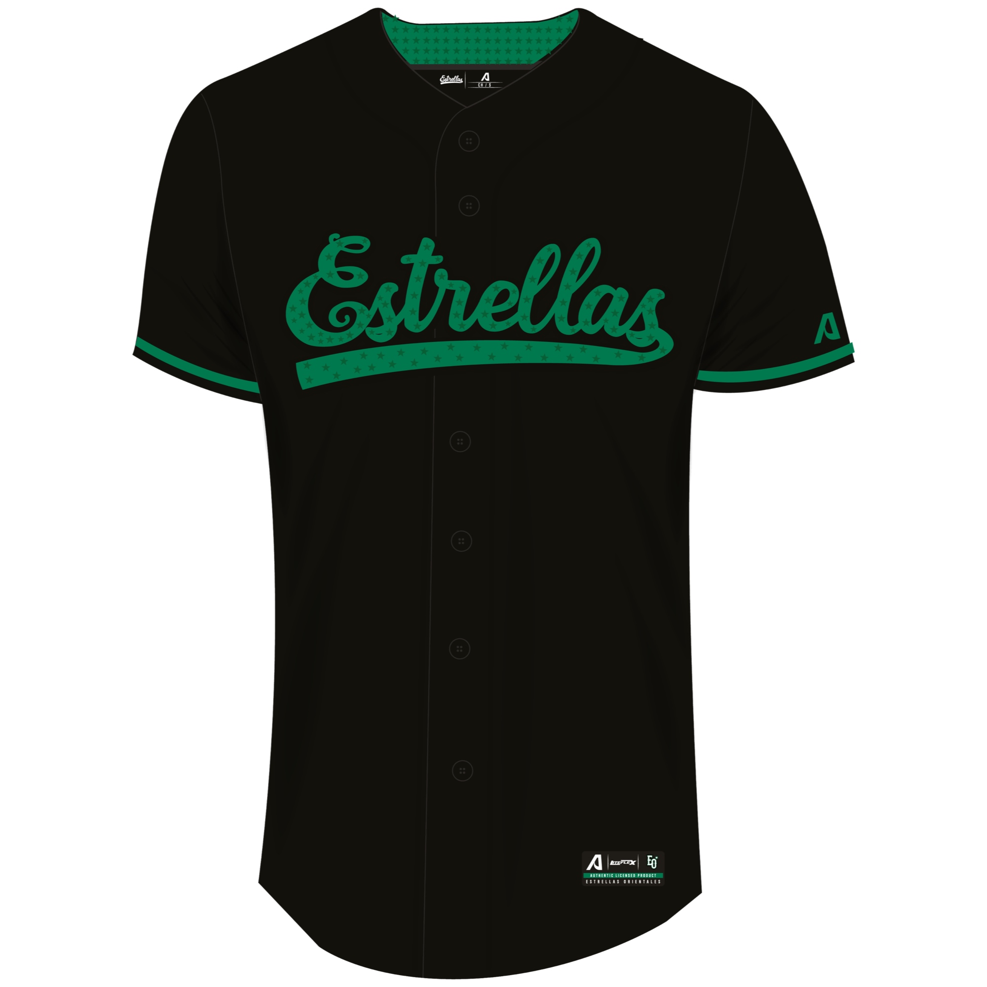 Men's Estrellas Orientales Tatis Jr #23 Replica Player Jersey Black Arrieta - Image 2