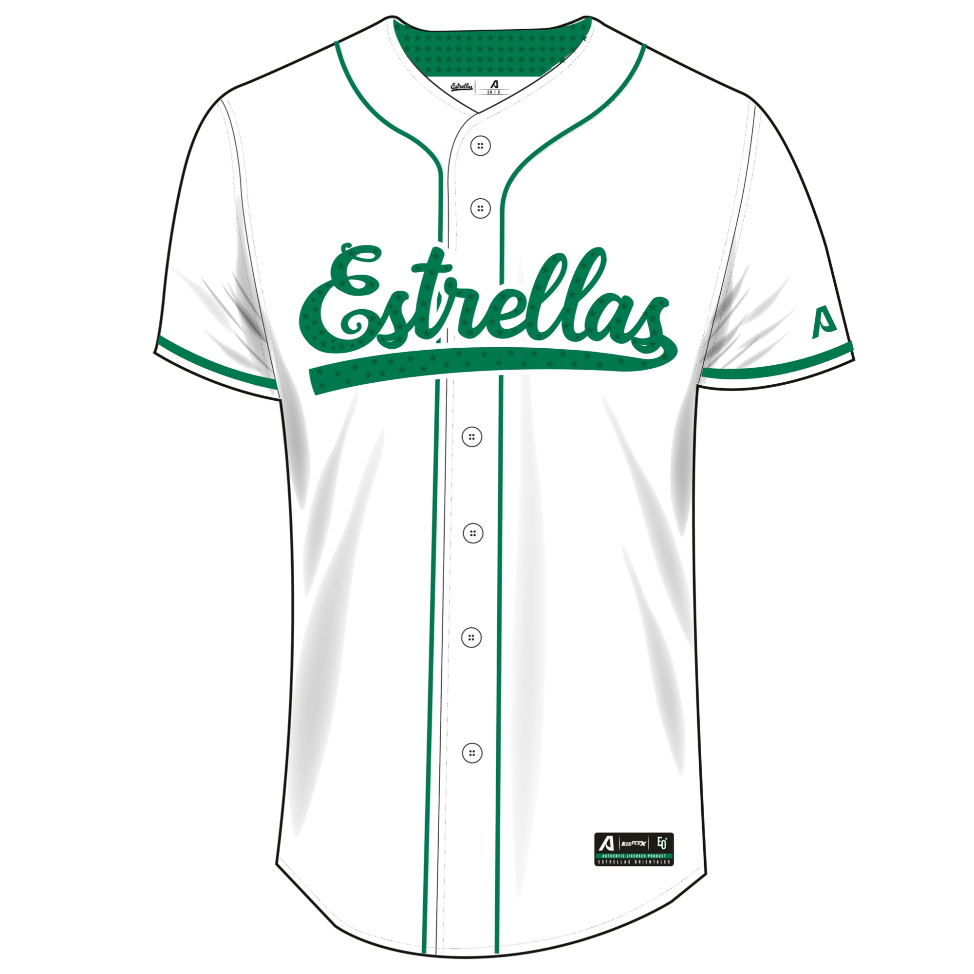 Men's Estrellas Orientales Tatis Jr #23 Replica Player Jersey White Arrieta - Image 2