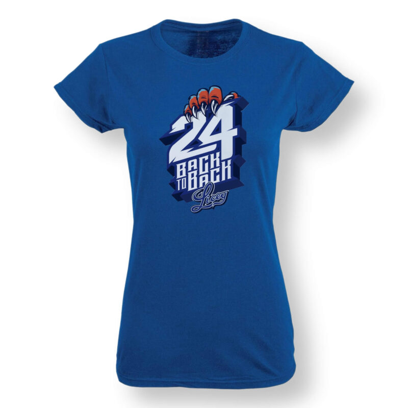 Tigres del Licey Campeones 24 Back to Back Women's T-shirt