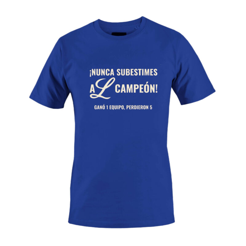Campeones Tigres del Licey Men's T-shirt Nunca Subestimes