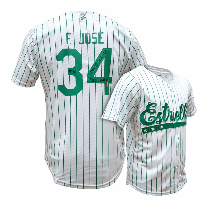 Félix José "El Monstruo" - Estrellas Orientales Jersey Autografiado.