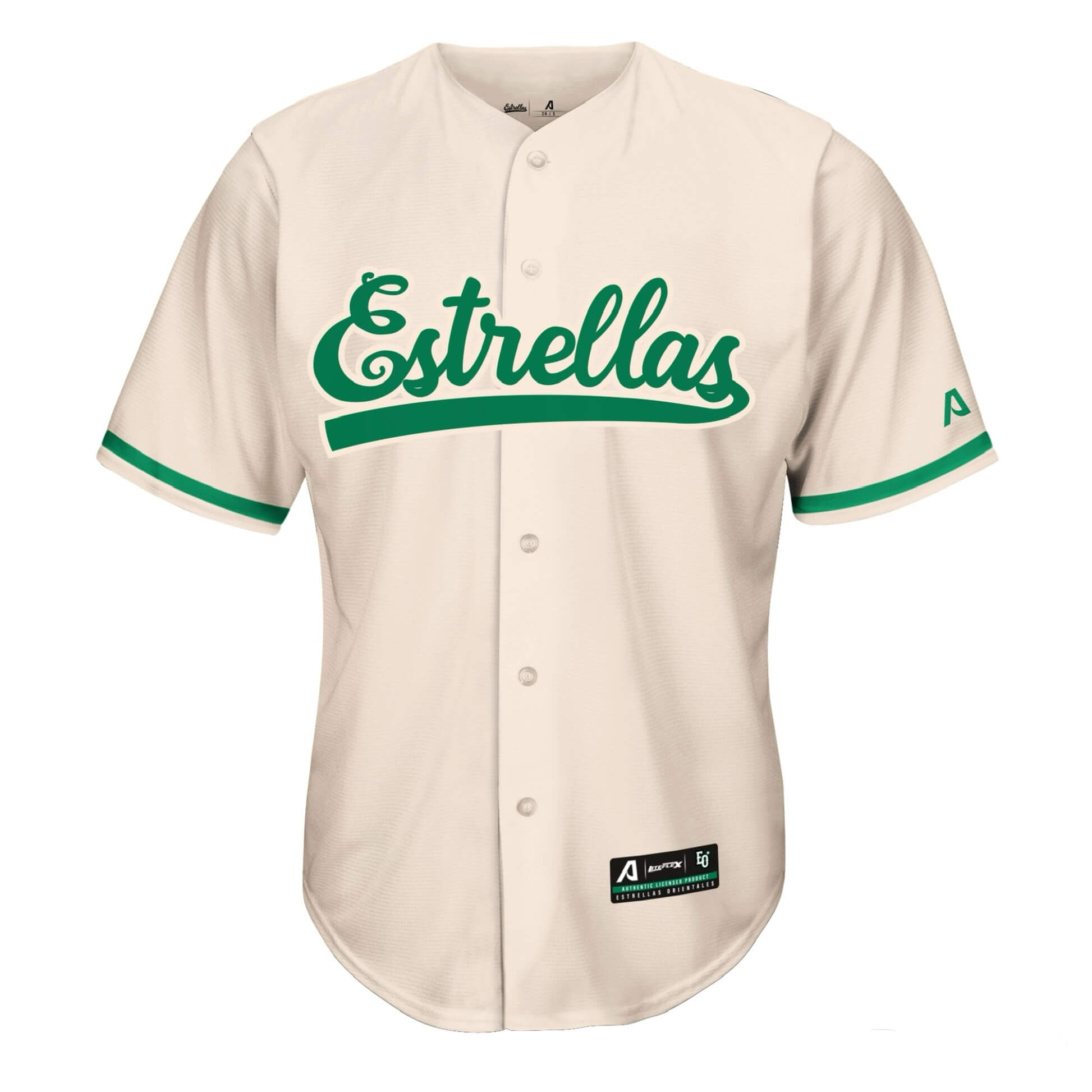 Estrellas Orientales Off-White Jersey - Arrieta 2024 - 2025 Blanco Crema