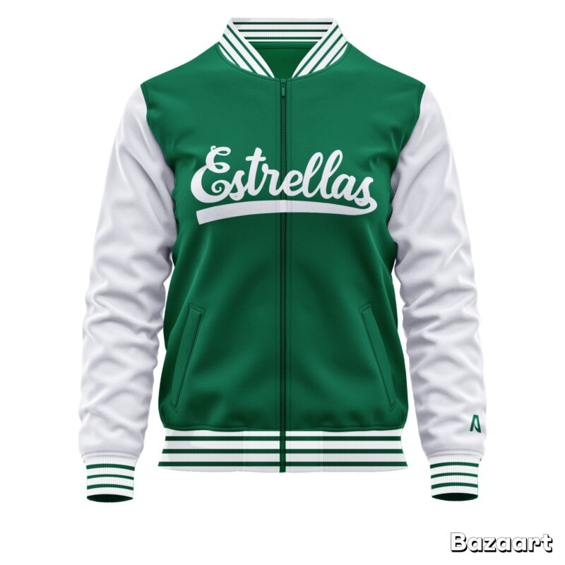Estrellas Orientales Green/White Men's Jacket
