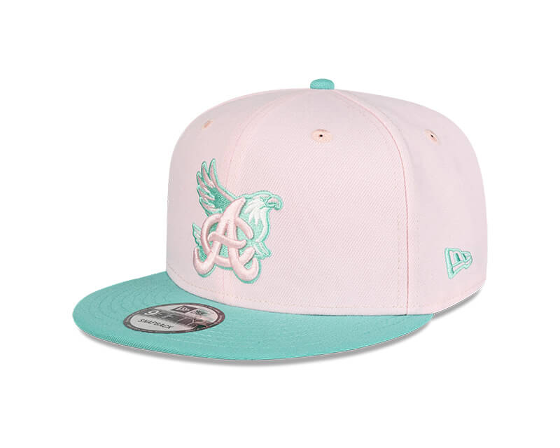 Águilas Cibaeñas New Era Pink/Teal 9FIFTY Snapback Adjustable Hat