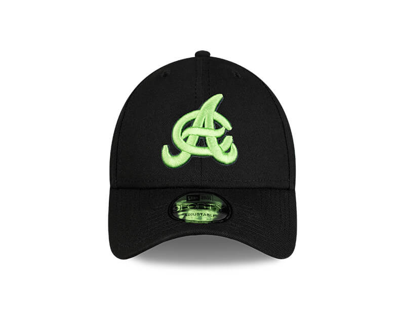 Águilas Cibaeñas 9Forty Adjustable Black with Neon Green Logo New Era - Image 3