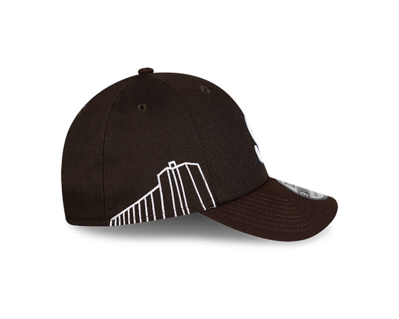 Águilas Cibaeñas 9Forty Adjustable Brown with White Logo New Era - Image 3