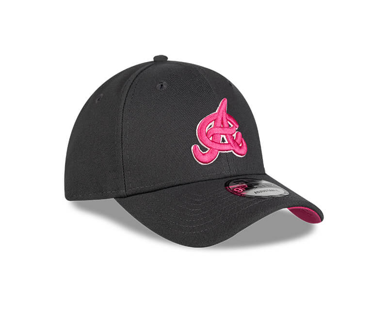 Águilas Cibaeñas 9Forty Adjustable Black with Neon Pink Logo New Era - Image 2