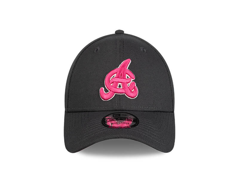 Águilas Cibaeñas 9Forty Adjustable Black with Neon Pink Logo New Era - Image 3