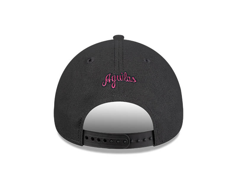 Águilas Cibaeñas 9Forty Adjustable Black with Neon Pink Logo New Era - Image 4