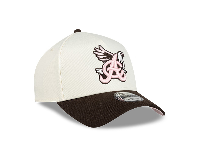 Águilas Cibaeñas 9Forty Adjustable Hat White with Pink Logo New Era - Image 2