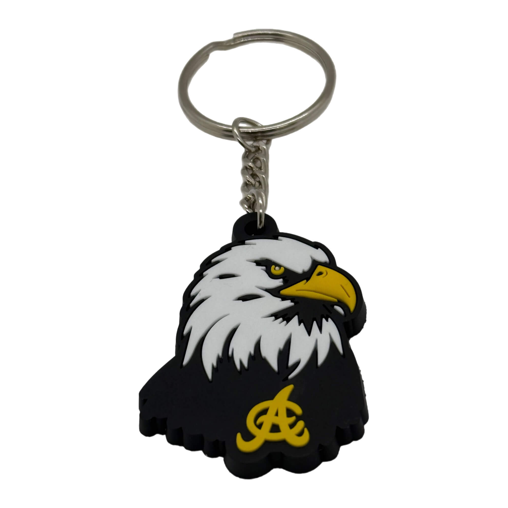 Aguilas Cibaeñas Black silicone Key Chain key ring (Aguila) - Llavero - Image 2