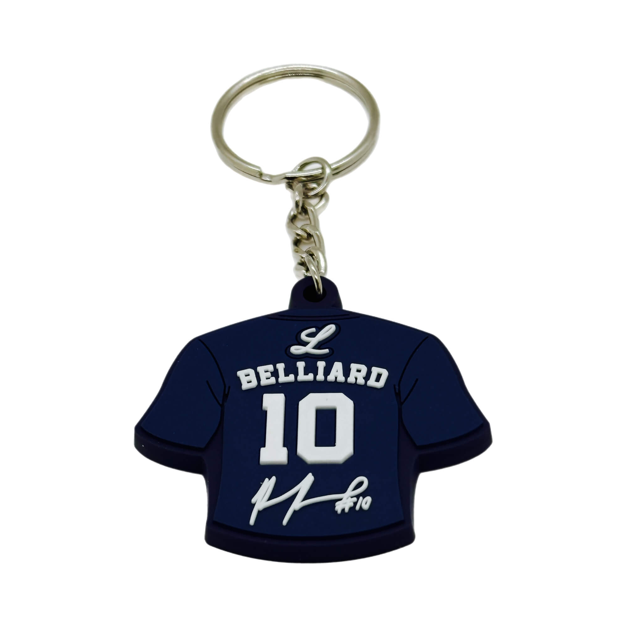 Tigres del Licey Ronnie Belliard Number and Signature silicone Key Chain key ring - Llavero - Image 2