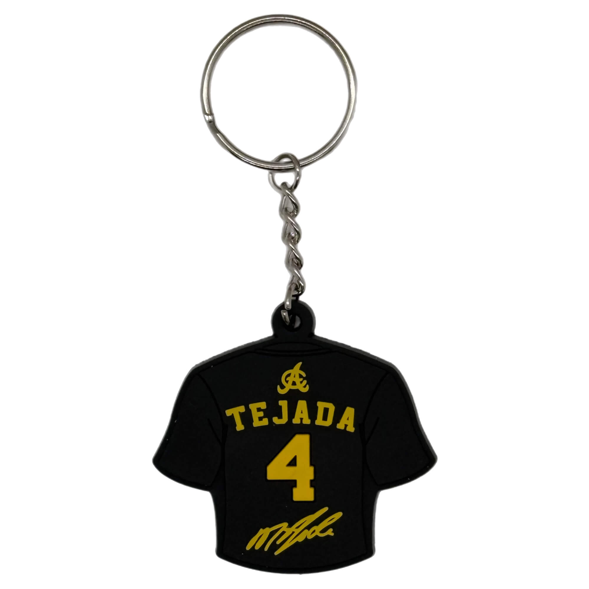 Aguilas Cibaeñas Miguel Tejada Number and Signature silicone Key Chain key ring - Llavero - Image 2