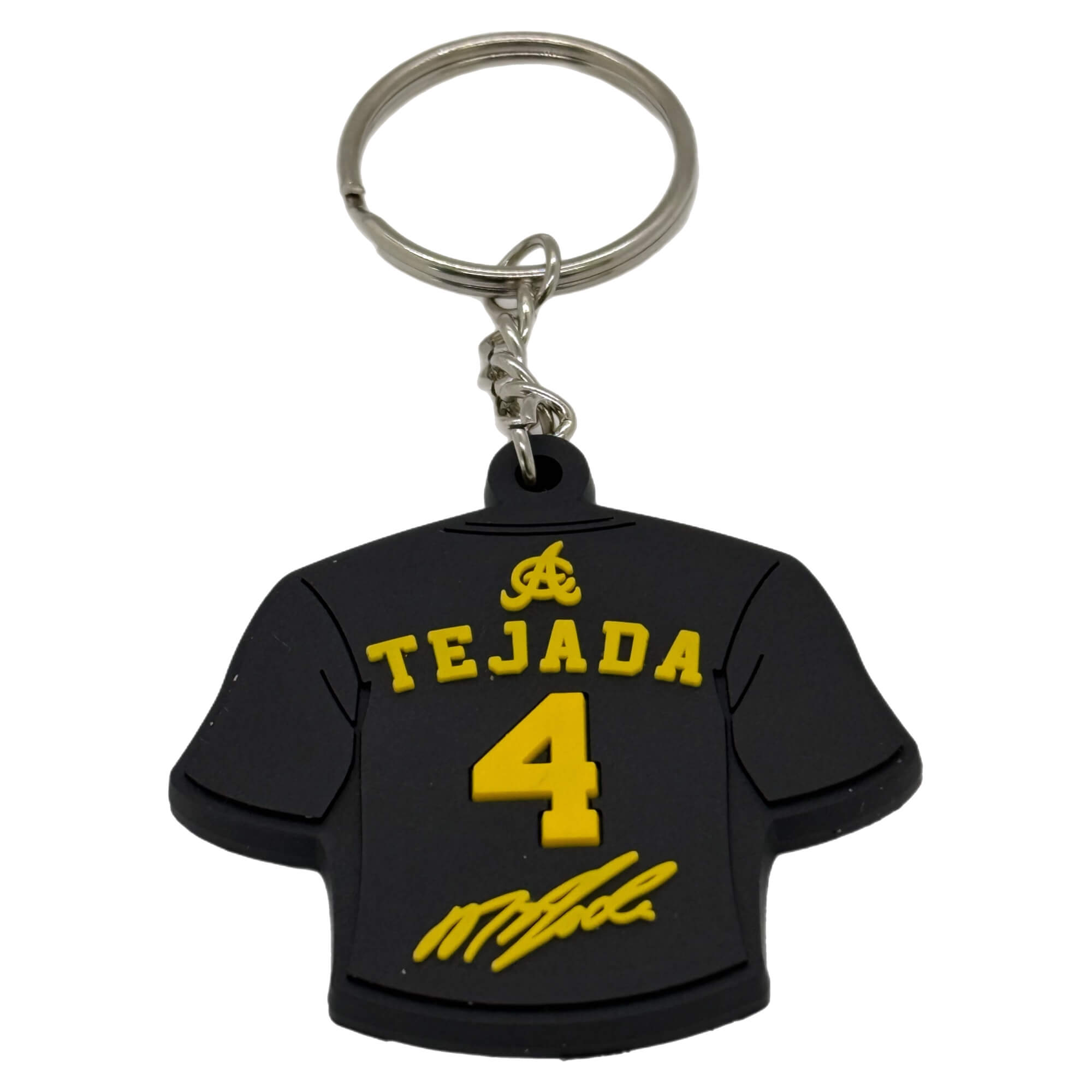 Aguilas Cibaeñas Miguel Tejada Number and Signature silicone Key Chain key ring - Llavero